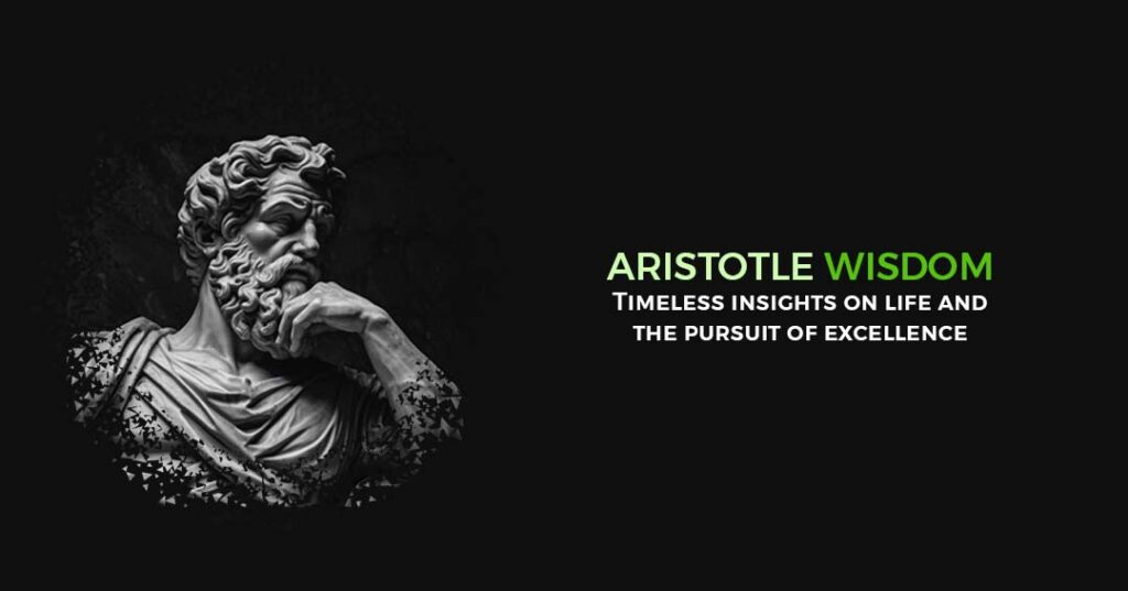 Aristotle Sparks of Wisdom That Echo Forever