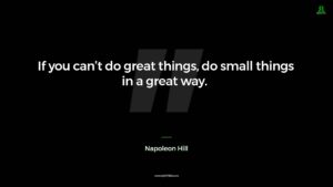 Napoleon Hill Quote If You Cant Do Great